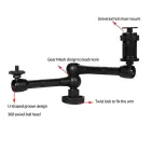 Clamp holder for camera, camera, microphone — Foto 4
