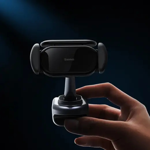 Electric car holder with solar panel for Tesla Model 3 | Y Baseus T-Space - black Foto 3