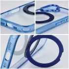 Case for iPhone 17 Frame Circle Stand compatible with MagSafe navy blue — Foto 5