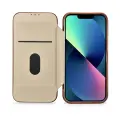 iCarer CE Oil Wax Premium Leather Folio Case iPhone 14 Plus magnetic flip case MagSafe brown (AKI14220707-BN) — Photo 10