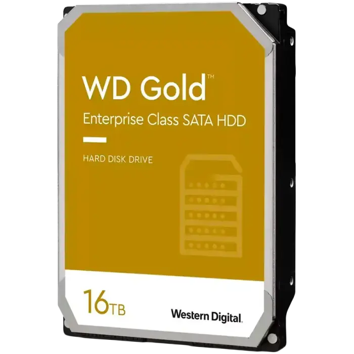HDD Server WD Gold (3.5'', 16TB, 512MB, 7200 RPM, SATA 6 Gb/s)