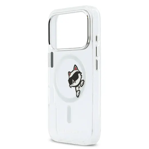 Karl Lagerfeld IML Choupette Peekaboo MagSafe Case for iPhone iPhone 17 Pro Transparent Foto 4