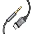 Tech-Protect UltraBoost audio USB-C | 3.5mm mini jack cable 1 m - black Photo