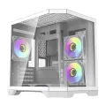 Darflash FT350 computer case + 5 aRGB fans (white) — Foto 1
