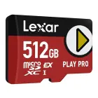 Lexar PLAY Pro microSD Express 7.1 512GB memory card — Foto 2