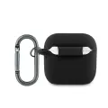 Lacoste Liquid Silicone Croc Logo Case for AirPods 4 Black Foto 1