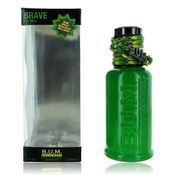BUM Equipment Brave Wrap Bracelet (EDT) Eau de Toilette for Men 100 ml