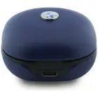 Headphones Bluetooth TWS BMW Leather      Metal Logo ENC blue Foto 4