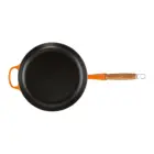 Le Creuset Čuguna panna ar koka rokturi Ø28cm oranža Foto 2
