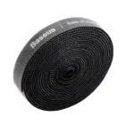 Baseus Rainbow Circle hook and loop Straps - Velcro tape Velcro cable organizer 3m black (ACMGT-F01) Foto 3