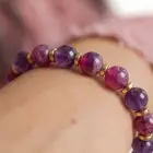Beaded phone strap purple — Photo 7