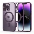 Tech-Protect MagShine Line MagSafe case for iPhone 14 Pro - purple — Photo 1