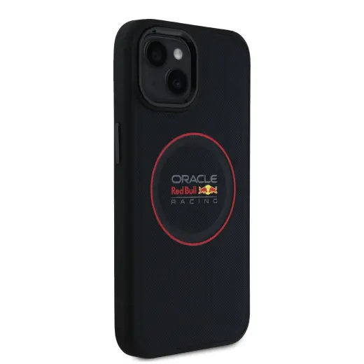 Red Bull чехол для телефона из искусственной кожи темно-синий для iPhone 15 с поддержкой MagSafe Фото num