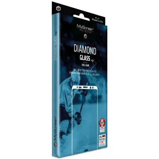 MS Diamond Glass Edge FG Nokia 2.4 czarny|blackFull Glue Фото num