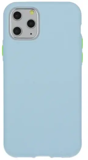 Fusion Solid Case Silicone Case For Apple iPhone 7 | 8 | SE 2020 Light Blue Photo