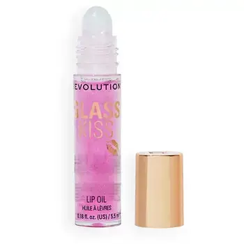 Makeup Revolution Glass Kiss Lip Oil - Olej na rty 5,5 ml Pixiedust Green Shimmer