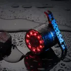 Wozinsky LED rear bicycle light with micro USB red light 5 modes black (WRBLB2) Photo