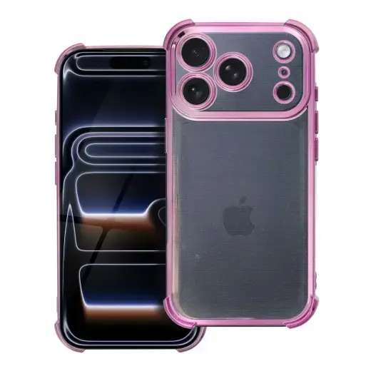 Antishock Electro maciņš telefonam iPhone 17 Pro violets