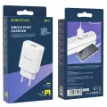 Borofone Wall charger BN1 Innovative - USB - 2,1A white Фото num