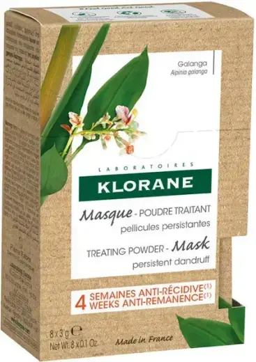 Klorane Galanga Hair Mask for Dandruff 8x3 G Photo