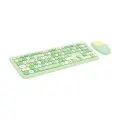 Wireless keyboard + mouse set MOFII 666 2.4G (Green) Foto 1