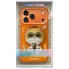 Etui Nimmy Cool&Cute 2.0 Cat do iPhone    17 Pro Max z magnetyczną zawieszką pomarańczowy Foto 7