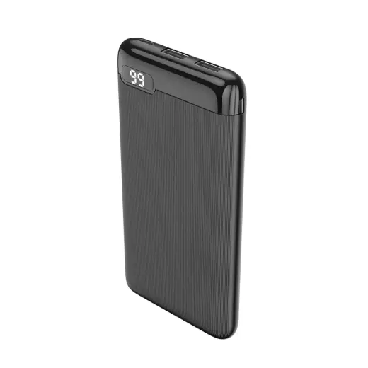 Setty внешний аккумулятор (powerbank) 10000 mAh LCD SPBL-10 черный Фото num