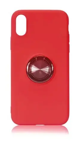 Fusion ring phone case with stand for iPhone 12 | iPhone 12 Pro red