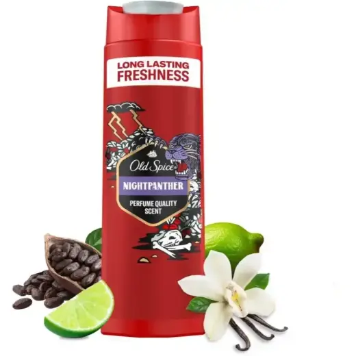 Old Spice Nightpanther Shower Gel for Men 400 Ml Photo
