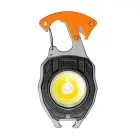 Mini flashlight LED keychain W5147 Type C with 2 screwdriver bits orange Foto 1