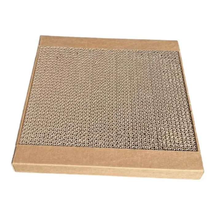KOTOMODA ScratchPanel 36*36 cm — картонная когтеточка-панель для кошек
