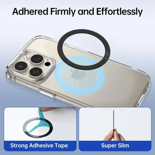 TECH-PROTECT MMP-110 2IN1 MAGNETIC MAGSAFE RING BLACK & BLACK Фото num