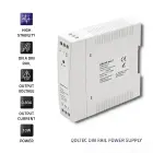 Qoltec DIN rail power supply | 10W | 12V | 0.83A | White | Slim Фото num