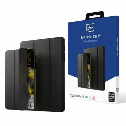 3MK Soft Tablet Case Sam Tab A8 2021 black