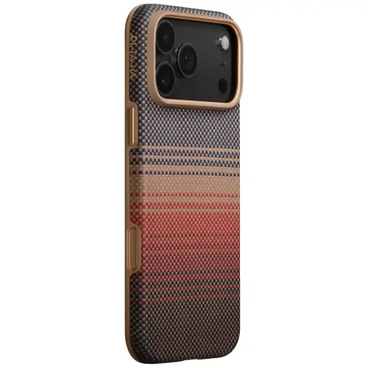 Case PITAKA Aramid UltraGuard Moonrise MagSafe for iPhone 17 Pro Max sunset
