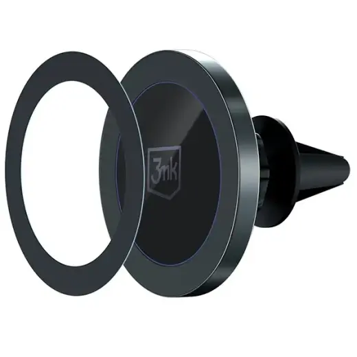 3MK MagHolder uchwyt magnetyczny do kratki wentylacyjnej czarny|black MagSafe Photo