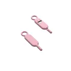 Key / needle for SIM card tray needle keychain pink Фото num