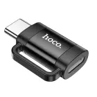 HOCO UA31E адаптер USB-C на Lightning | чёрный — Фото 2
