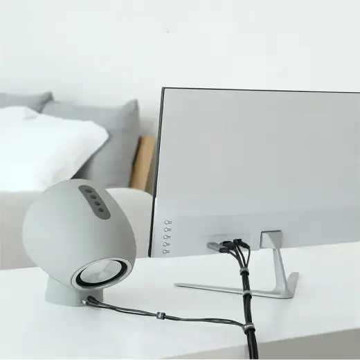 Baseus Rainbow Circle hook and loop Straps - Velcro tape Velcro cable organizer 3m gray (ACMGT-F0G) Foto 9