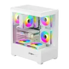 DarkFlash C365 computer case (white) + 5 fans — Фото 2