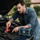 Qoltec Smart Battery Charger 12V 6A | Rectifier with repair function | MCU | Auto OFF | 9-stage charging | AGM, GEL, LiFePO4 — Photo 7