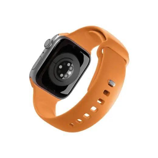 Puro Icon Silicone Strap for Apple Watch 44 | 45 | 46 | 49 mm - Orange Foto 2
