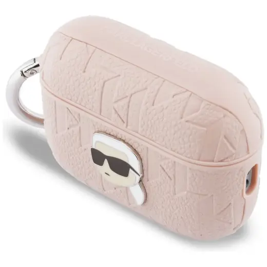 Case Karl Lagerfeld Monogram Karl Head for AirPods Pro 3 pink Foto 3