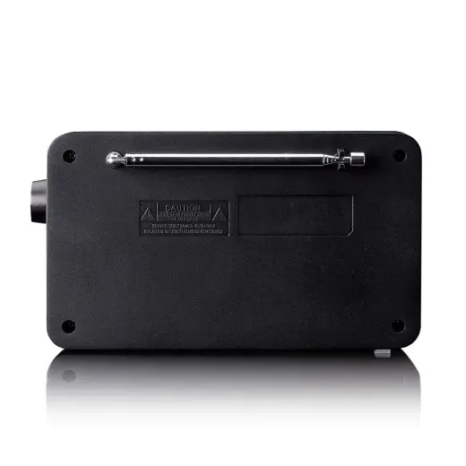 Lenco Pārnēsājams DAB+/FM radio ar Bluetooth® un uzlādējamu akumulatoru - melns Foto 3