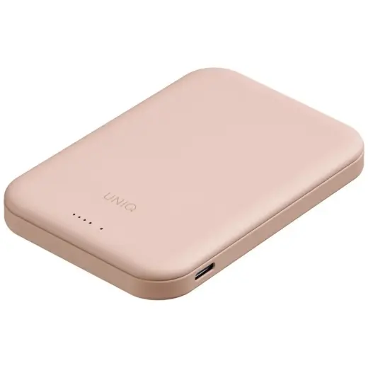 Powerbank UNIQ Lyden Lexa Magnetic       5000mAh PD USB-C MagSafe pink