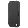 Etui BMW BMFLBKP13SSLLBK iPhone 13 mini 5,4" czarny|black book Signature Foto 1
