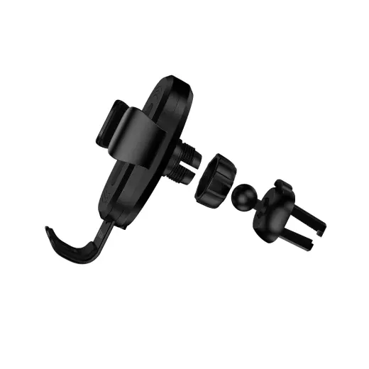 Devia car holder Gravity with wireless charging air vent black Photo
