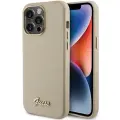 Guess Glitter Glossy Script case for iPhone 15 Pro - gold — Foto 1