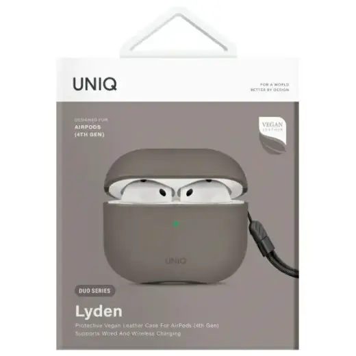 UNIQ case Lyden DS AirPods 4 flint grey Foto 3
