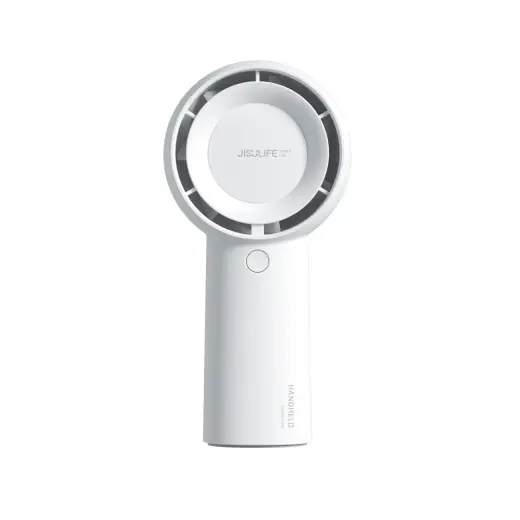 Jisulife Handheld Fan Life5 Plus 4000 mAh Portable USB Fan - White Foto 3